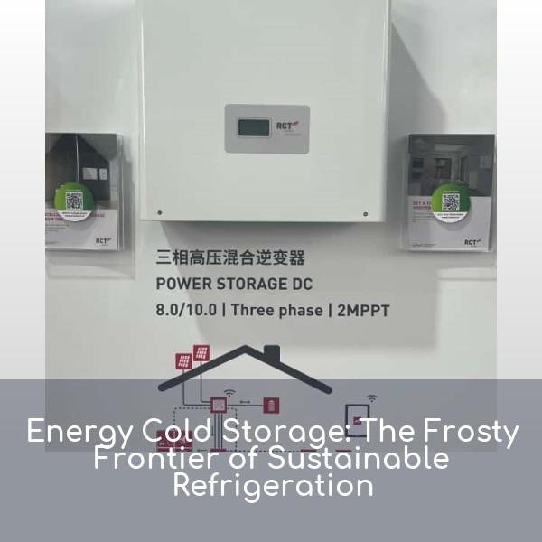 Energy Cold Storage: The Frosty Frontier of Sustainable Refrigeration